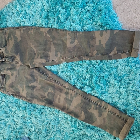 women's blanknyc the reade camo crop sz 28 - Picture 1 of 4